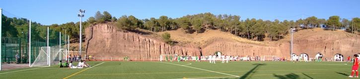 Vista de las instalaciones deportivas