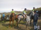 Raid hípico de Andalucía. Salida de Charches