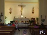 Detalle del interior de la Iglesia de Charches